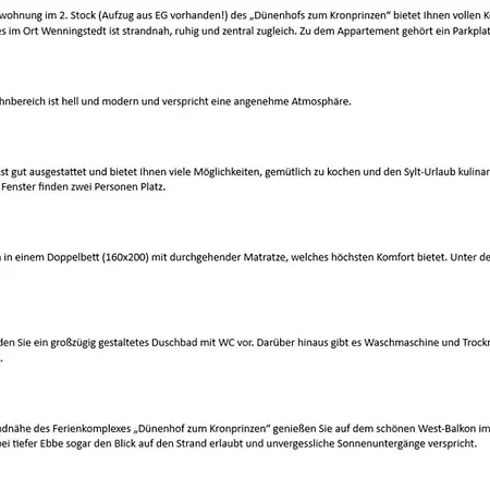 Apartmán Duenenhof Zum Kronprinzen, App 88